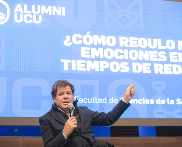 Facundo Manes en la UCU: “Una de las cosas que nos genera mayor bienestar es la conexión humana”